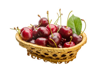 Sweet ripe cherry
