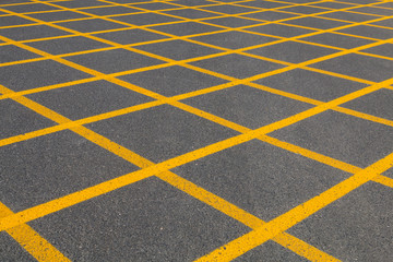 Yellow Square Pattern