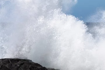Fotobehang Exploding Wave, Fuerteventura © IndustryAndTravel