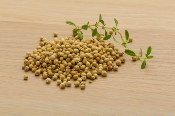 Coriander seeds
