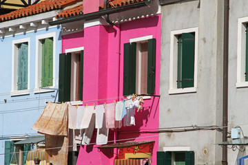 Fototapeta premium colorful houses on the island of BURANO near Venice
