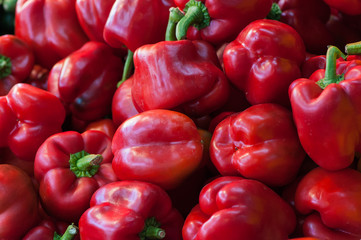 Paprika Marktfrisch Rot