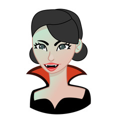 Halloween woman avatar