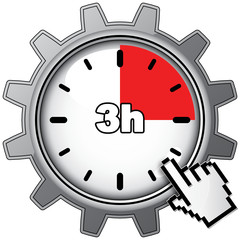 3 HOURS ICON