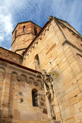 Fototapeta premium Eglise St-Pierre-et- St-Paul de Rosheim, Bas Rhin, Alsace