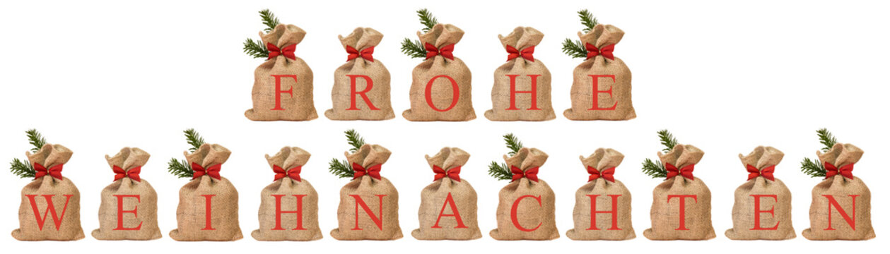 Nikolauss&auml;ckchen - Frohe Weihnachten