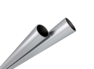 Aluminium Stahl Kupfer Rohre Profile aufsteigend