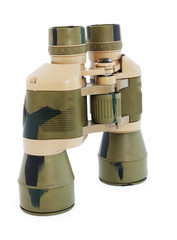 Binoculars isolated