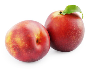 Ripe juicy nectarine