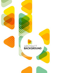 Triangle geometric concept