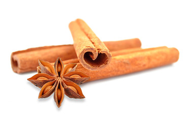 cinnamon and star anise