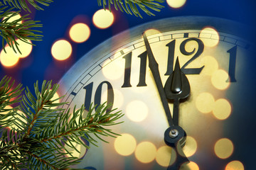 new year clock