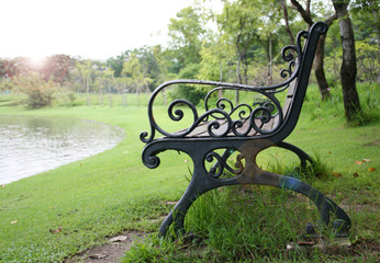bench in the park