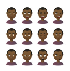 Male avatar expression set