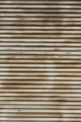 錆びたシャッター