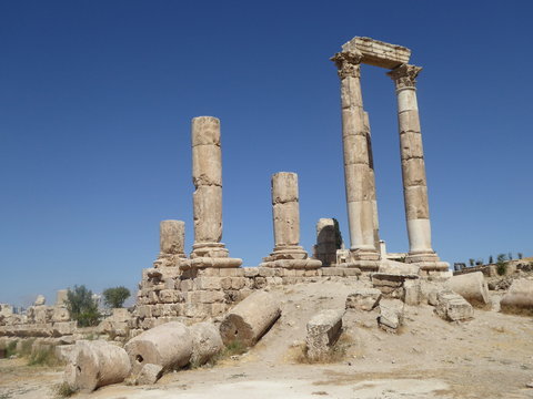 Templo de Hercules, Amman, Jordania