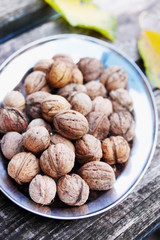 walnuts, autumn harvest