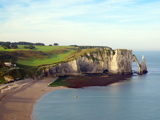 les falaises d'Etretat