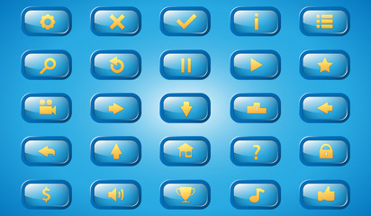 icon game button