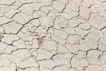 background of dried clay