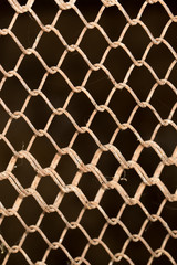 Fototapeta premium background of metal fence