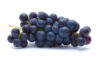 dark grapes isolated