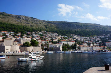 Fototapeta na wymiar The Promenade Of Dubrovnik