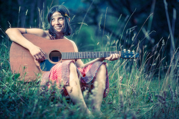 Hippy girl