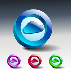 cloud symbol illustration icon vector sign