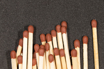 matches. close-up