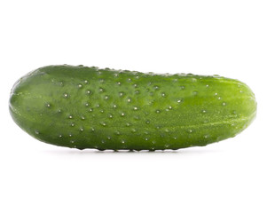 Cucumber vegetable  isolated on white background cutout