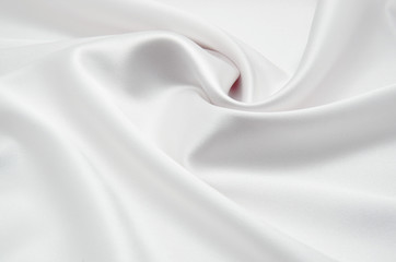 white satin fabric as background