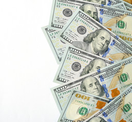 dollars currency isolated, place for your text