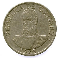 Peso colombiano Colombian Colombien Колумбийское песо