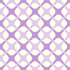 Violet Abstract Cross Pattern on Pastel Color