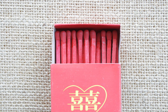 Red matchbox