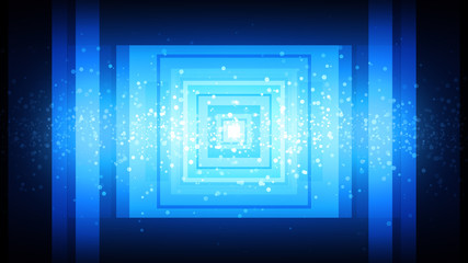 Cool Particle Square Center