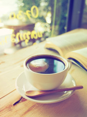 Pencils on the green cup