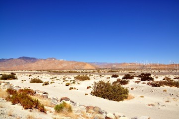 Train at Palm Springs, California, USA