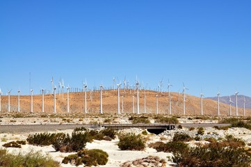 Train at Palm Springs, California, USA