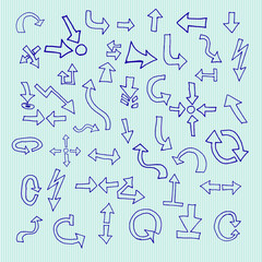 Arrows, lines, pointers