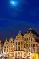 Fototapeta na wymiar Grand Place, the focal point of Brussels, Belgium