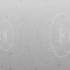 Conceptual vector Design template. Abstract Background Vector