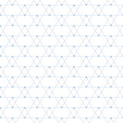 Repeating geometric tiles with triangles. Vector seamless