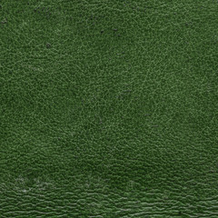 old scratched green leather texture