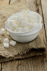 Cubes of sugar