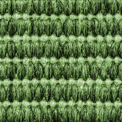 green textile texture closeup. Useful as background
