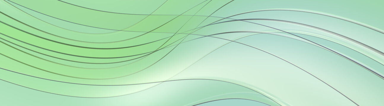 Fototapeta Dynamic Wave Background