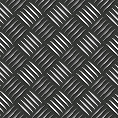 Seamless vector metal plate pattern