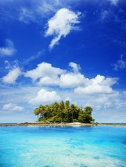 Picturesque tropical island